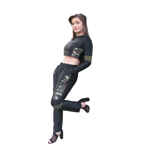 Two piece Spandex outfit